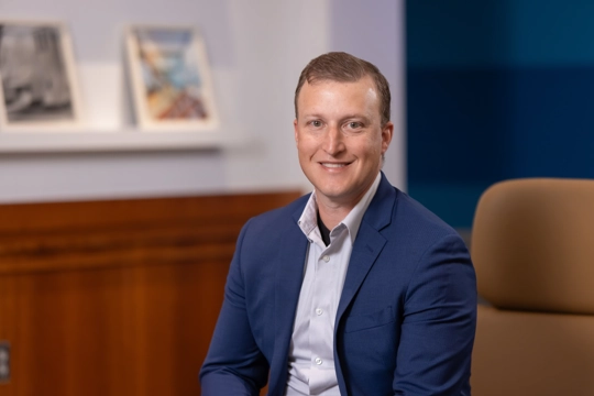 portrait of a smiling person in business attire